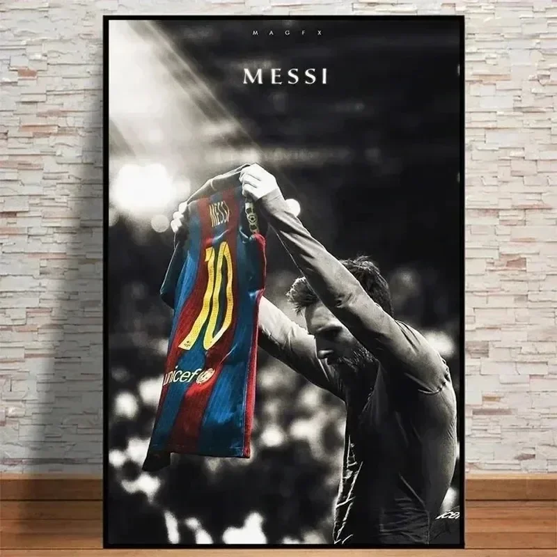 Vintage Collectible Posters - Lionel Messi Fußballstar Klassisches Vintage HD