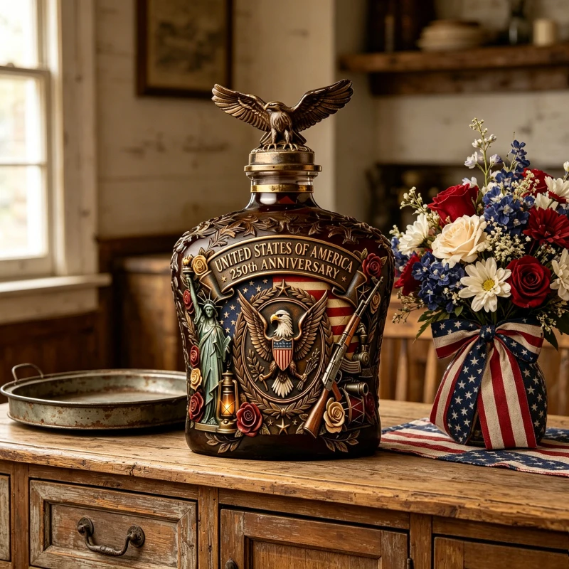 Vintage American Freedom Eagle – Vintage Collectible Liquor Bottles Bewertung und Preis