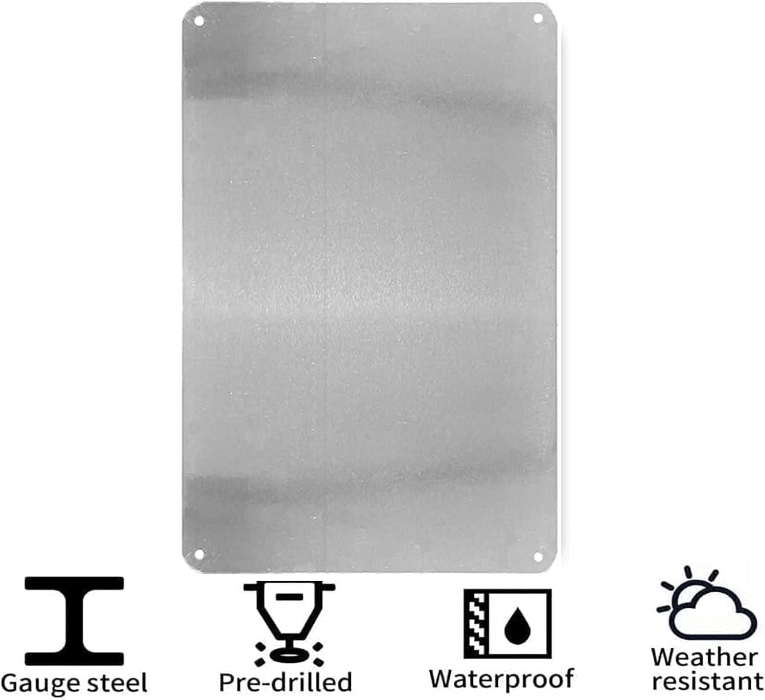Vintage-Blechschild „The Guns  – Vintage Collectible Posters Bewertung und Preis