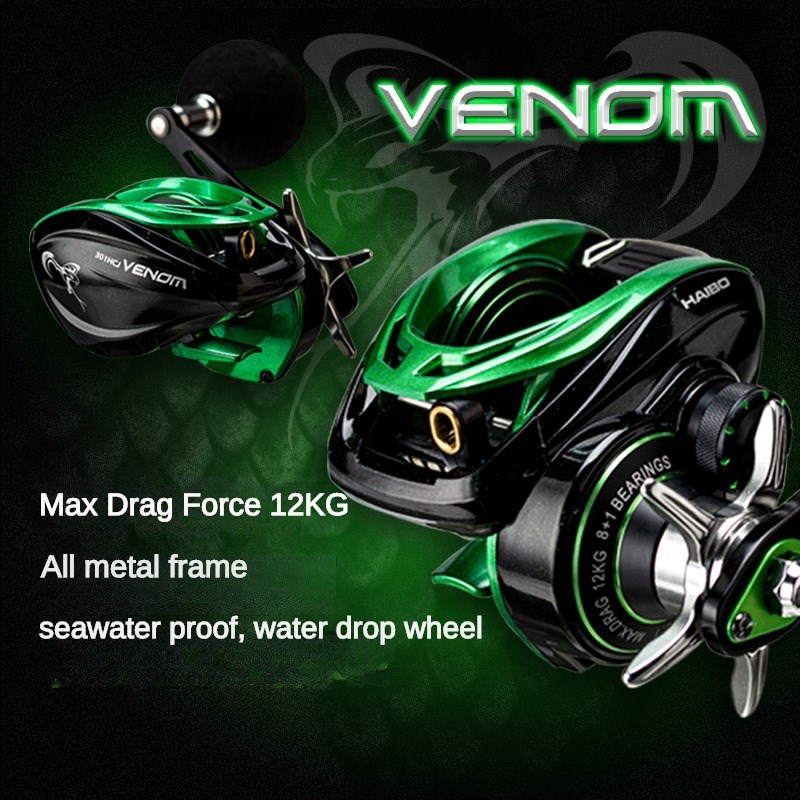 HAIBO VENOM Anti-salzwasser An – Developing Tank Reel Bewertung und Preis
