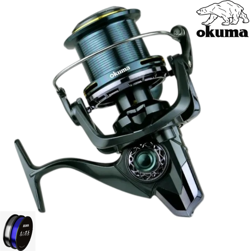 OKUMA Vollmetall-Spinnrolle fü – Developing Tank Reel Bewertung und Preis