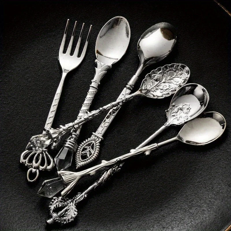 6 stücke Vintage Löffel Gabel  – Vintage Collectible Spoons Bewertung und Preis