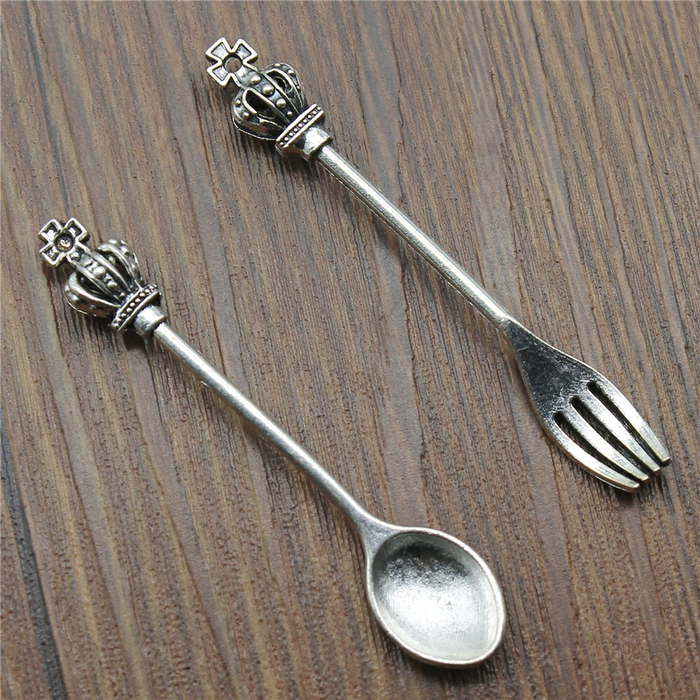 10 stücke Antike Silber Farbe  – Vintage Collectible Spoons Bewertung und Preis